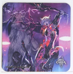 Final Fantasy Eorzea Cafe Paper Coaster Card Guardian of Eorzea Order Benefits - Picture 1 of 4