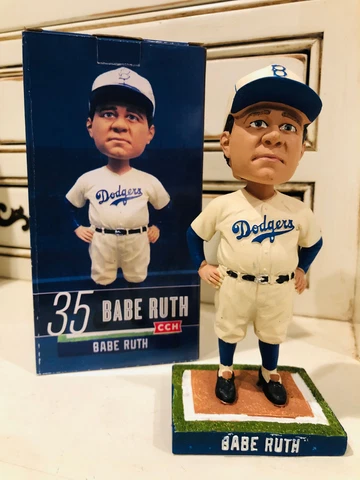 Babe Ruth Brooklyn Dodgers 2014 Bobblehead SGA ~ The Bambino Cover