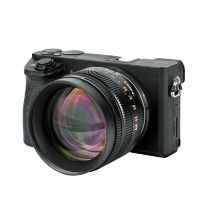 7artisans 50mm F0.95 APS-C Large Aperture Lens For Canon Nikon Sony Fujifilm M43 - Image 1 of 4