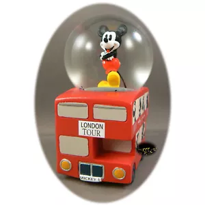 Disney Snowglobe - Mickey Mouse - Autobús rojo de Londres - Snow Globe - Nuevo en caja - Imagen 1 de 5