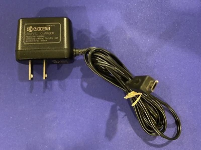 Carregador de viagem Kyocera modelo TXTVL10148 5V DC 350mA fonte de alimentação CA ENVIO GRÁTIS! - Imagem 1 de 4