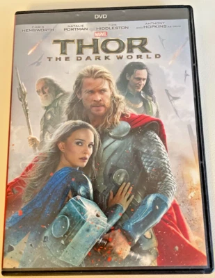 Thor - The Dark World - DVD 2013  - Chris Hemsworth - Natalie Portman - Image 1 of 4