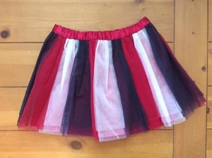 GYMBOREE Girls Red White Blue 4th of July Tulle Layered Skirt Small 5-6 EUC - Picture 1 of 2