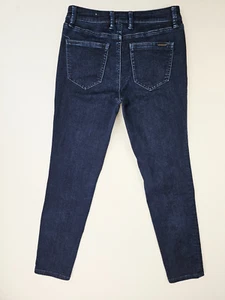 Tommy Bahama Größe 2 Damenjeans 28" Schrittlänge hoher Bund Knöchel blau Boracay indigo - Bild 1 von 13