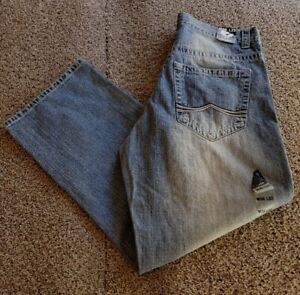 Vintage Avirex Jeans Size 36X32 Mens Straight Leg Baggy Fit Light Wash Y2K