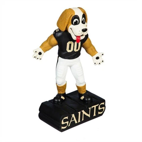 New Orleans Saints Mascot Statue  Hand Painted    7"X5"X13" Cover