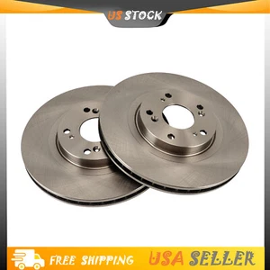 Rotores de freno de disco delanteros para Acura CSX RSX ILX Honda Civic CR-V 2002-2006 - Imagen 1 de 12