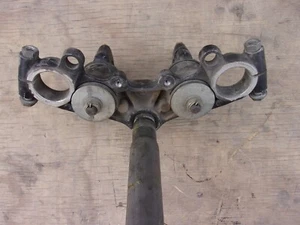 Front end triple tree, Steering bridge, handle bar holders 1981 Yamaha XS400S - Picture 1 of 6