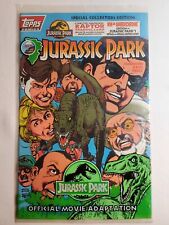 TOPPS JURASSIC PARK COMIC #2 of 4 COLLECTORS EDITION SEALED W/ CARDS 1993