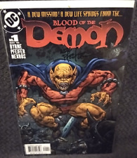 BLOOD OF THE DEMON #1 NM signed by Will Pfeifer w/COA DF 2005 DC