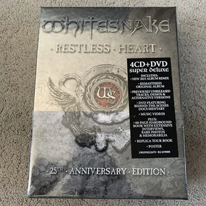 Restless Heart 25th Anniversary Edition Whitesnake CD & DVD New Sealed - Picture 1 of 4