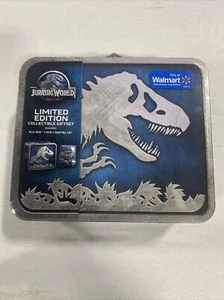 NEW Jurassic World Limited Ed. Collectible Gift Set Blu-ray+DVD+Digital HD 2015 - Picture 1 of 4