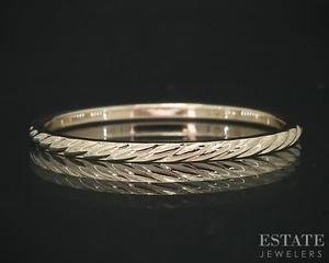 10k Yellow Gold Twisted Ladies Stack Band 0.8g i19061 - Picture 1 of 4