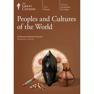 Great Courses Peoples and Cultures of the World 4 DVD Set and Guidebook NEW - Imagen 1 de 9