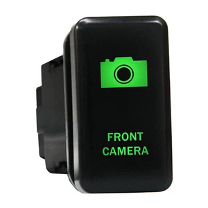 FRONT CAMERA 8B84G Push switch 12V LED green on-off For Toyota Tacoma LandCru... - Picture 1 of 1