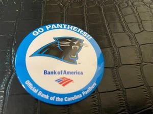 DE COLECCIÓN NUEVO DE LOTE ANTIGUO BOTÓN PINBACK #D7 - DEPORTES - NFL - CAROLINA PANTHERS - BANCO - Imagen 1 de 1
