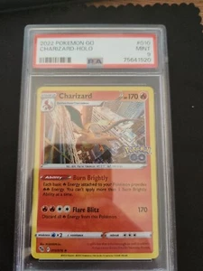 PSA 9 Pokémon TCG Charizard Pokemon GO 010/078 Holo Holo Rare - Bild 1 von 2