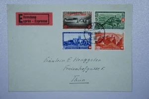 CH01 Suisse Schweiz RAR FDC PRO PATRIA 431-434 15.6.1944 MW: 600.- - Picture 1 of 2