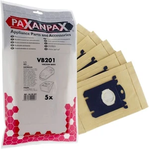 BOLSAS DE POLVO DE PAPEL PARA ELECTROLUX Excellio Z5010 Z5020 Z5025 x 5 - Imagen 1 de 3