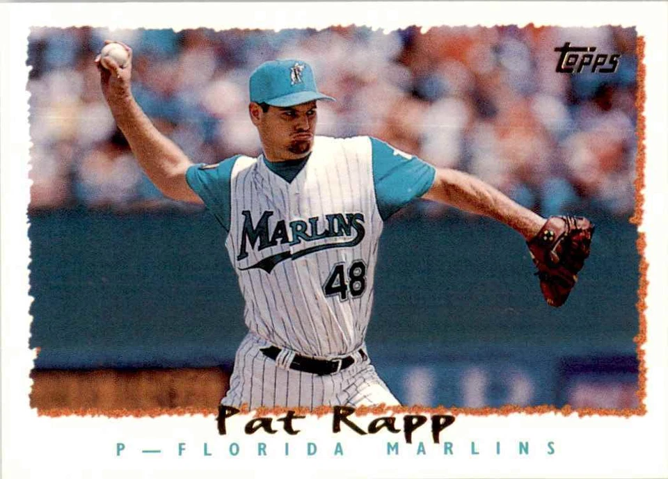 1995 Topps Pat Rapp Baseball Cards #497 - Image 1 of 2