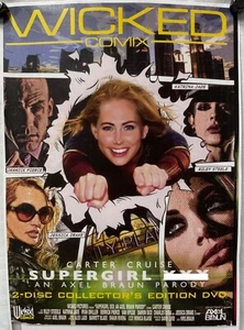 Erwachsene Pin-Up 15x11 Carter Cruise Supergirl An Axel Braun Parodie Himmelbett Pack - Bild 1 von 4