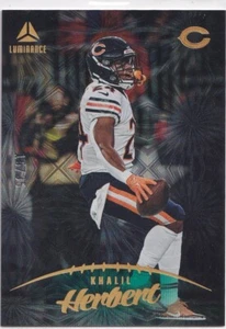 2023 Panini Luminance - Khalil Herbert #12 Teal /35 - Picture 1 of 2