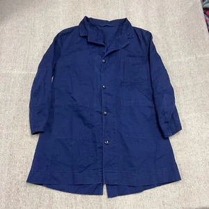 Vintage Royal Canadian Navy Smock Mens Medium Blue 1970s Confection Frontenac - Picture 1 of 11