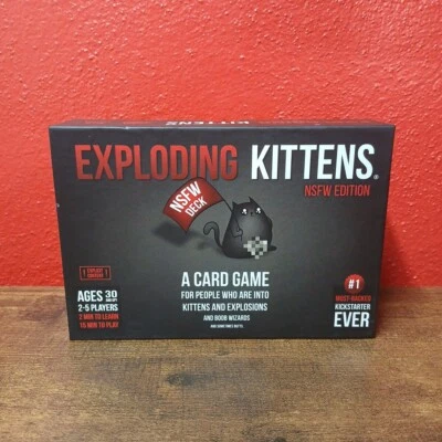 Exploding Kittens NSFW Edition (2020) Explicit Adult Content, Complete  - Image 1 of 4