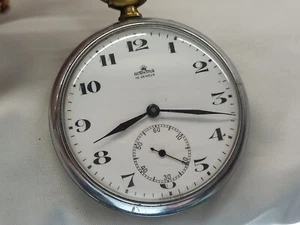 DICHI WATCH Swiss Made / Orologi Milano 15 Jewels / Orologio da Tasca - Foto 1 di 16