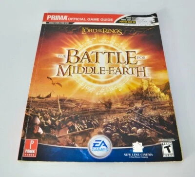 Lord of the Rings The Battle for the Middle-Earth Prima Official Game Guide Book - Image 1 of 3