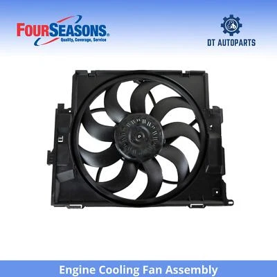 Conjunto de ventilador de refrigeración del motor BMW 335i GT 2014-2015 xDrive 4 estaciones Foto 1 de 4