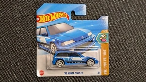 Hot Wheels 1990 '90 Honda Civic EF Vtec blau weiß 28/250 2025 - Bild 1 von 2