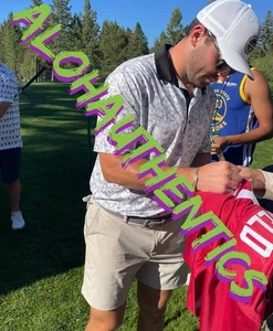 BAKER MAYFIELD SIGNED OKLAHOMA SOONERS JERSEY *EXACT PROOF* FULL AUTO HEISMAN - Picture 1 of 4
