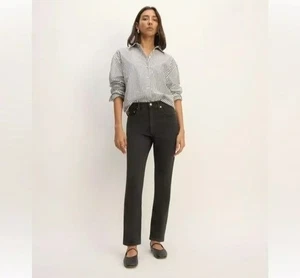 Everlane Black Jeans Original Cheeky Jean 31 Crop Damen High Rise Straight Leg - Bild 1 von 10
