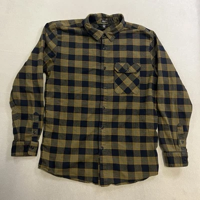 Volcom Flannel Plaid Shirt Men's Size XL Classic Fit Long Sleeve - Image 1 of 4