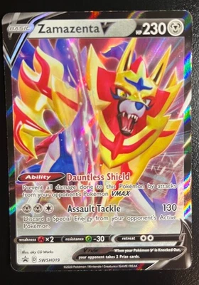 Zamazenta V - Promo SWSH: Sword & Shield Promo Cards SWSH019 NM - Image 1 of 2