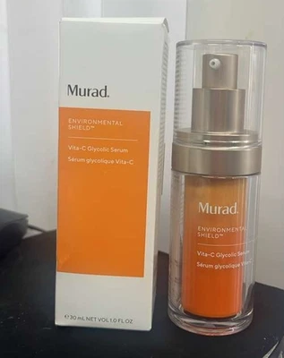 Murad Vita-C Glycolic Serum Environmental Shield Step 2 NIB 1oz / 30mL - Image 1 of 4