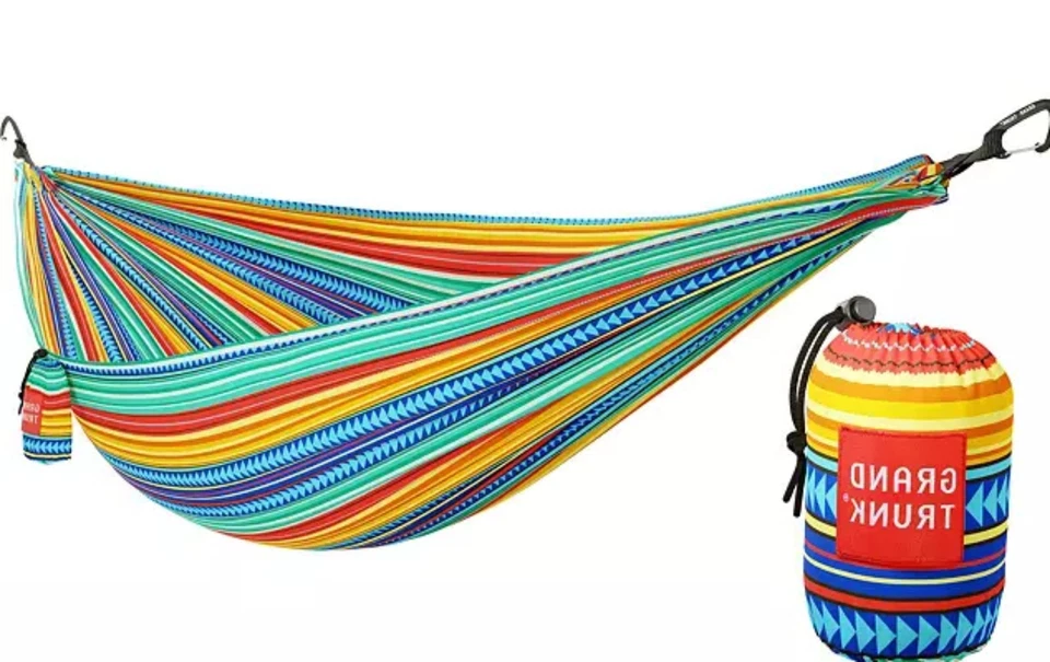 Grand Trunk Double Deluxe Hammock with Suspension Straps Cabo Printed Fabric - Image 1 of 1