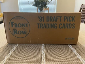 31 Sealed Sets SEALED CASE 1991 Front Row Draft Pick Baseball Manny Ramirez RC - Picture 1 of 5