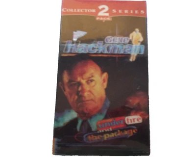 Gene Hackman VHS 2-Pack Collector's Series: Under Fire & The Package SEALED B9 - Image 1 of 2