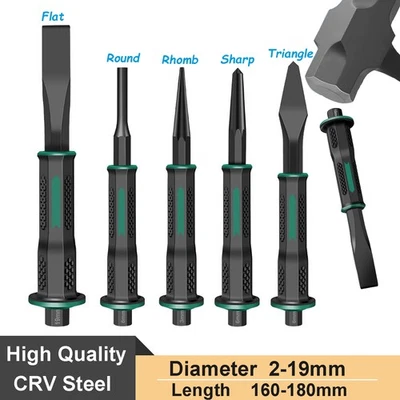 Heavy Duty Chisel Hand Guard CRV Steel For Cutting Brick Concrete Masonry Stone - Image 1 of 4