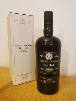 RHUM VELIER ROYAL NAVY / TIGER SHARK / 2nd EDITION / 2019 / 0.7L / 57,18% / BOX - Immagine 1 di 2