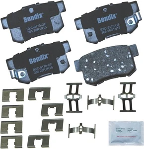 Bendix Priority 1 Ceramic Brake Pads Set For Acura Honda Vehicles 80 Characters - Picture 1 of 1