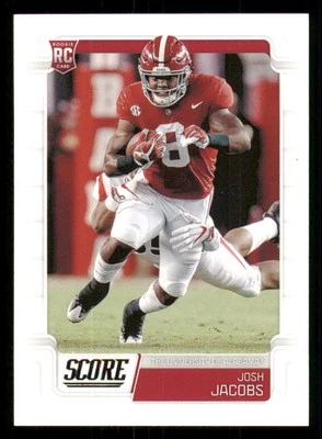 2019 Score #383 Josh Jacobs RC - Image 1 of 2