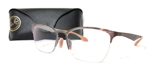 Ray Ban RB 6345 2732 Brillengestell 54-17-135 Small Braun Halbrand Eyewear Frame - Bild 1 von 11