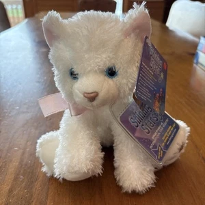 Russ Shining Stars White Cat Plush Sealed Code Tag - Picture 1 of 8