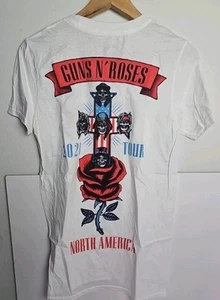 Guns N Roses North America Tour 2021 Weiß T-Shirt Herren Gr: Small Neu - Bild 1 von 3