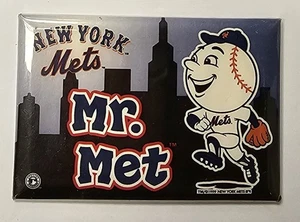 Refrigerator Magnet New York Mets "Mr. Met" - Picture 1 of 3