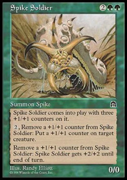 Spike Soldier - Light Play MTG Stronghold - Image 1 of 1