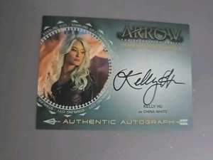 Kelly Hu Cryptozoic Arrow Season 2 Autograph Card KH China White - Picture 1 of 1